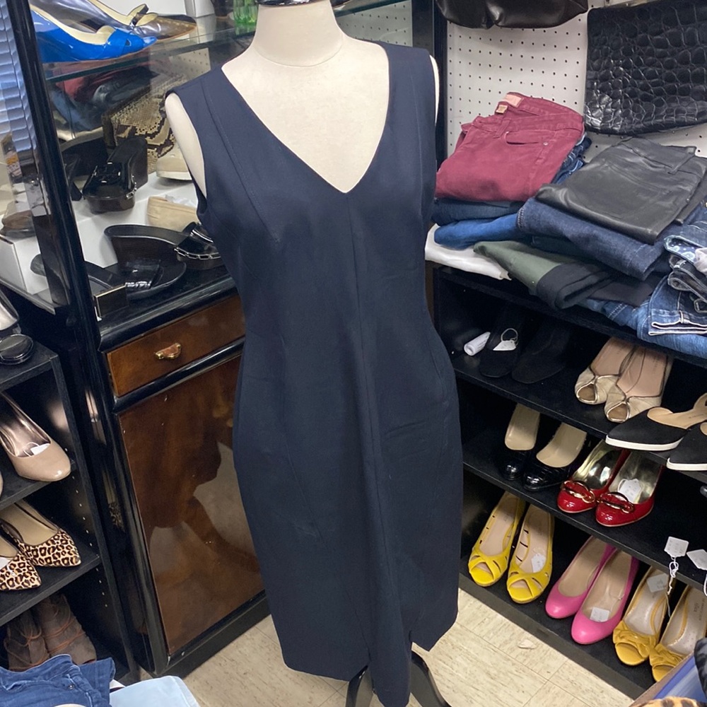 Piazza Sempione Black Sleeveless Dress - Sz IT 46